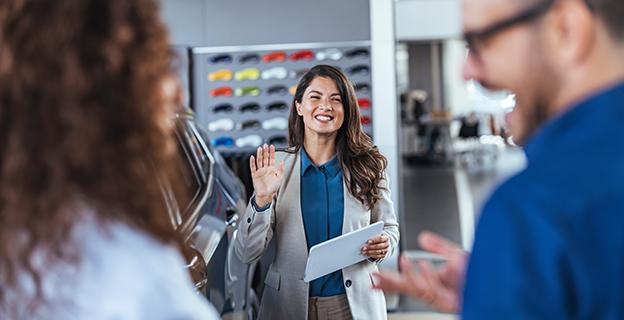 The Importance of Greeting Customers at the Dealership.